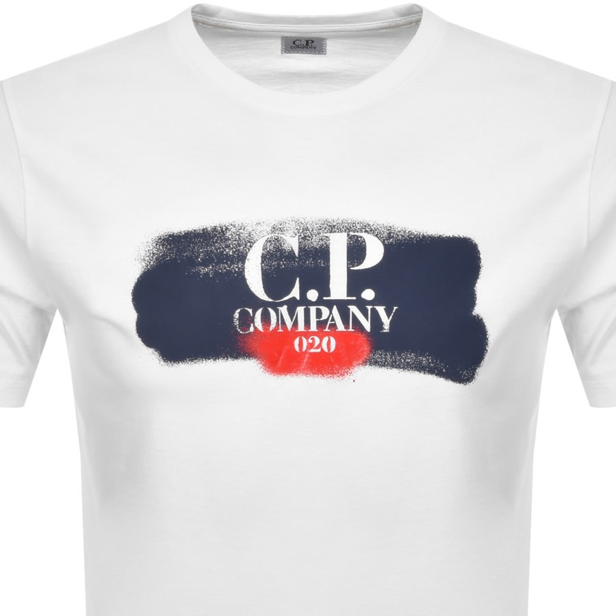 Alternative Image for ProductCP Company Logo T Shirt White2